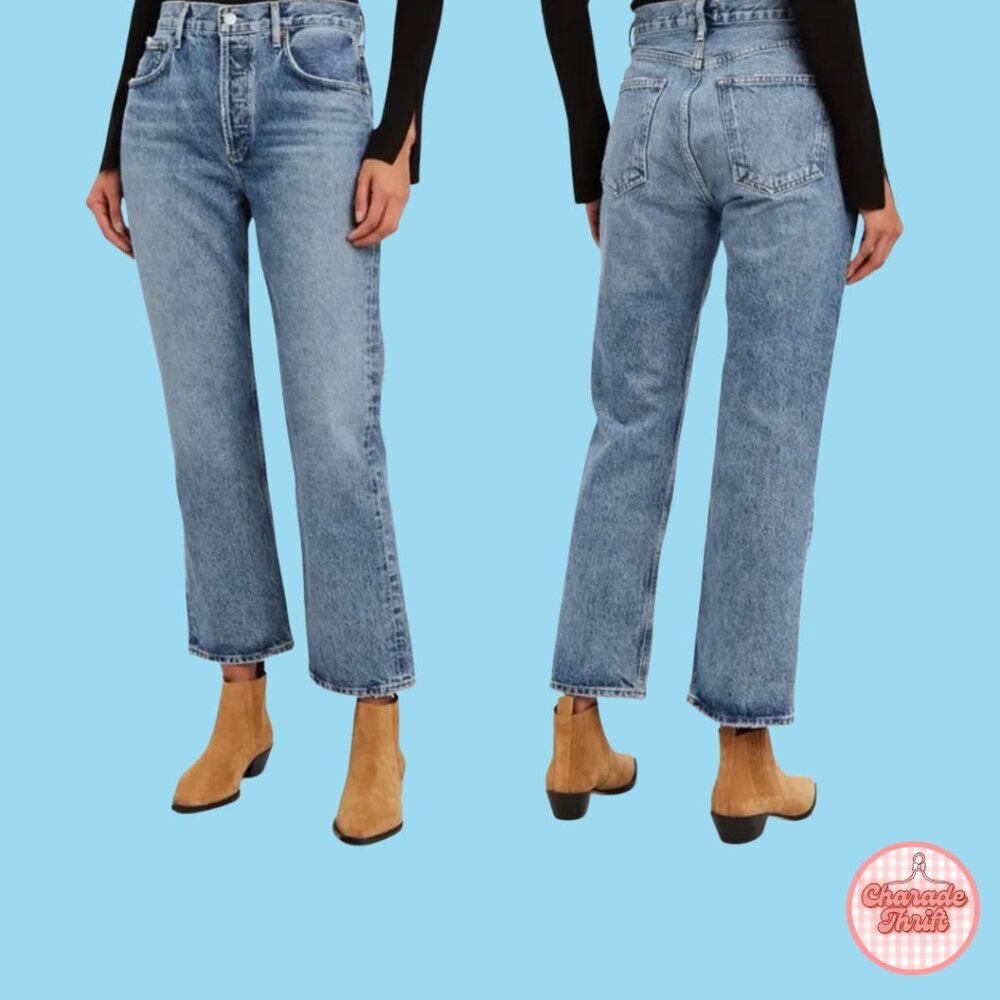 AGOLDE "Ripley" Mid-rise Jeans